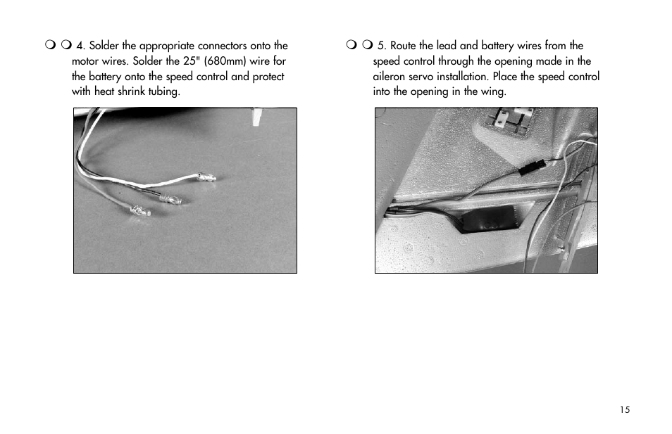 E-flite Super Airliner DF ARF User Manual | Page 15 / 36