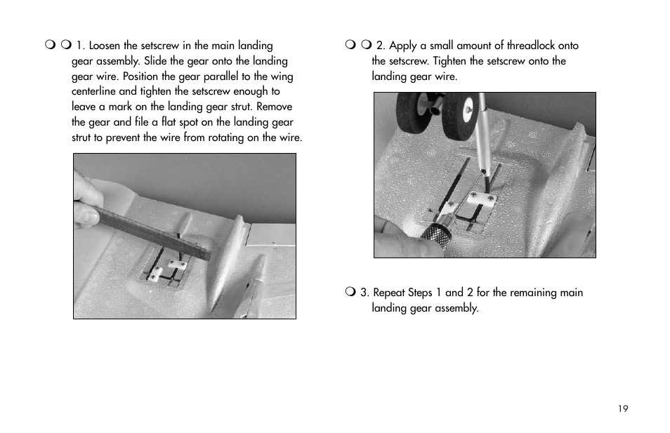 E-flite Super Airliner DF ARF User Manual | Page 19 / 36