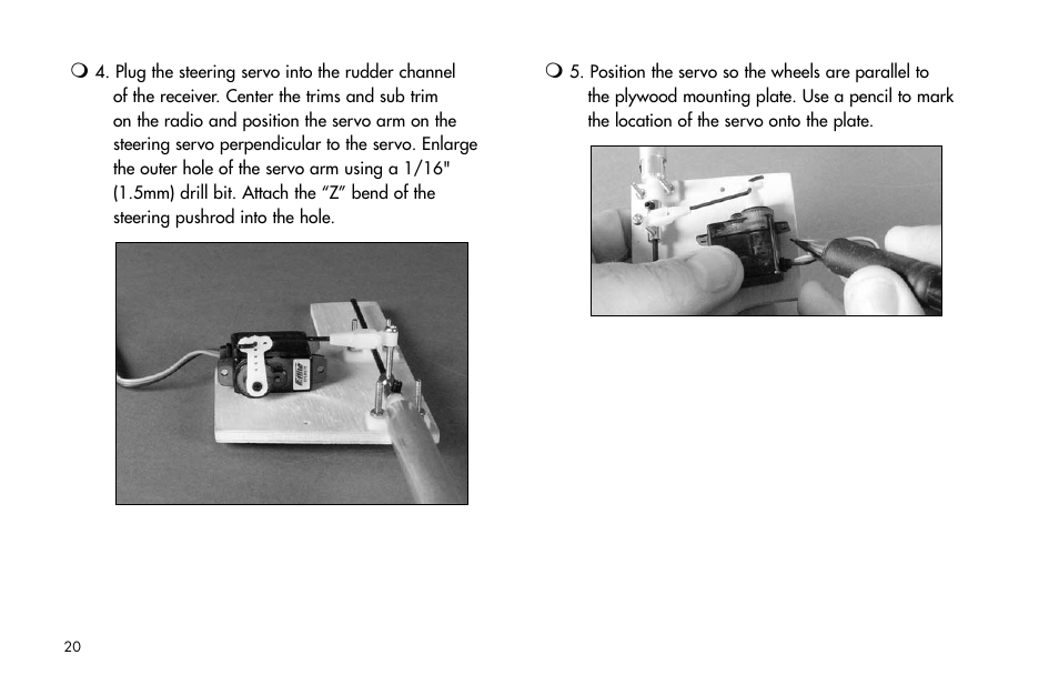 E-flite Super Airliner DF ARF User Manual | Page 20 / 36