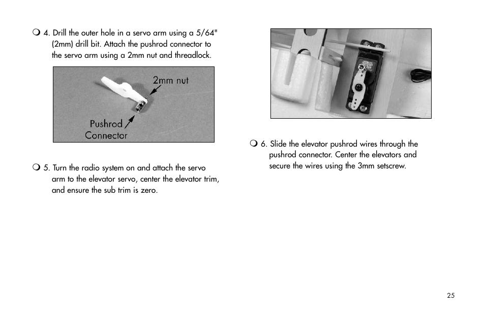 E-flite Super Airliner DF ARF User Manual | Page 25 / 36