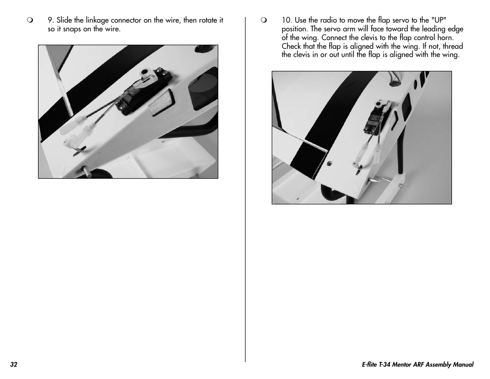 E-flite T-34 Mentor 25 ePTS RTF manual User Manual | Page 32 / 44