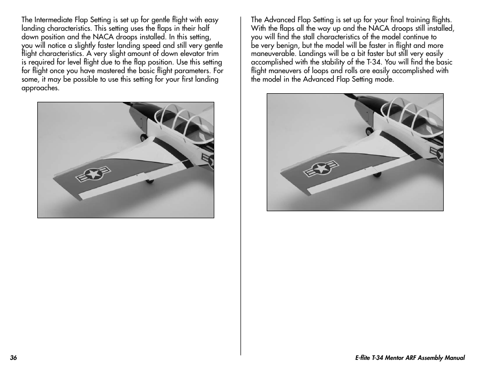 E-flite T-34 Mentor 25 ePTS RTF manual User Manual | Page 36 / 44