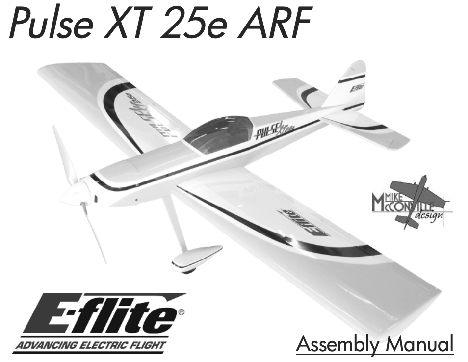 E-flite Pulse XT 25e ARF User Manual | 36 pages