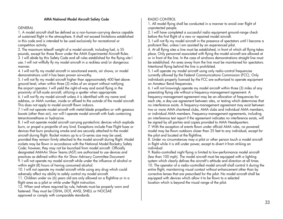 E-flite Pulse XT 25e ARF User Manual | Page 33 / 36