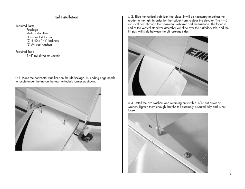 E-flite Pulse XT 25e ARF User Manual | Page 7 / 36