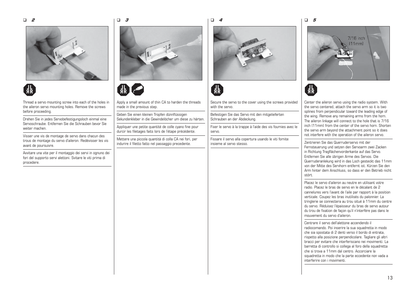 E-flite PA-20 Pacer 10e ARF User Manual | Page 13 / 48