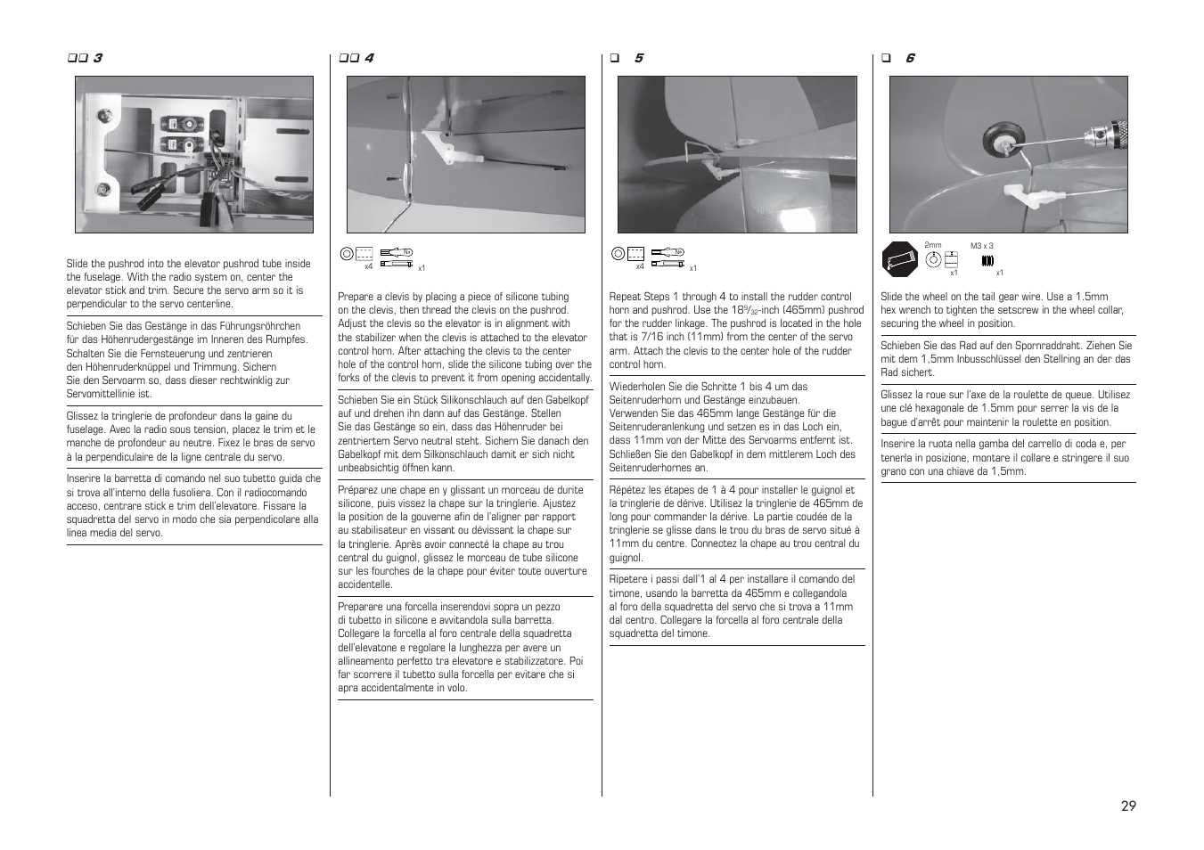 E-flite PA-20 Pacer 10e ARF User Manual | Page 29 / 48