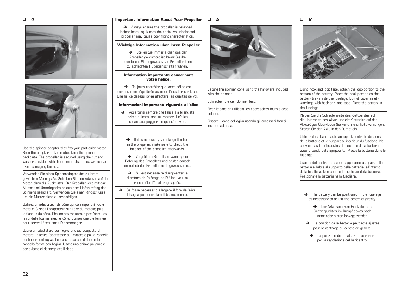 E-flite PA-20 Pacer 10e ARF User Manual | Page 32 / 48