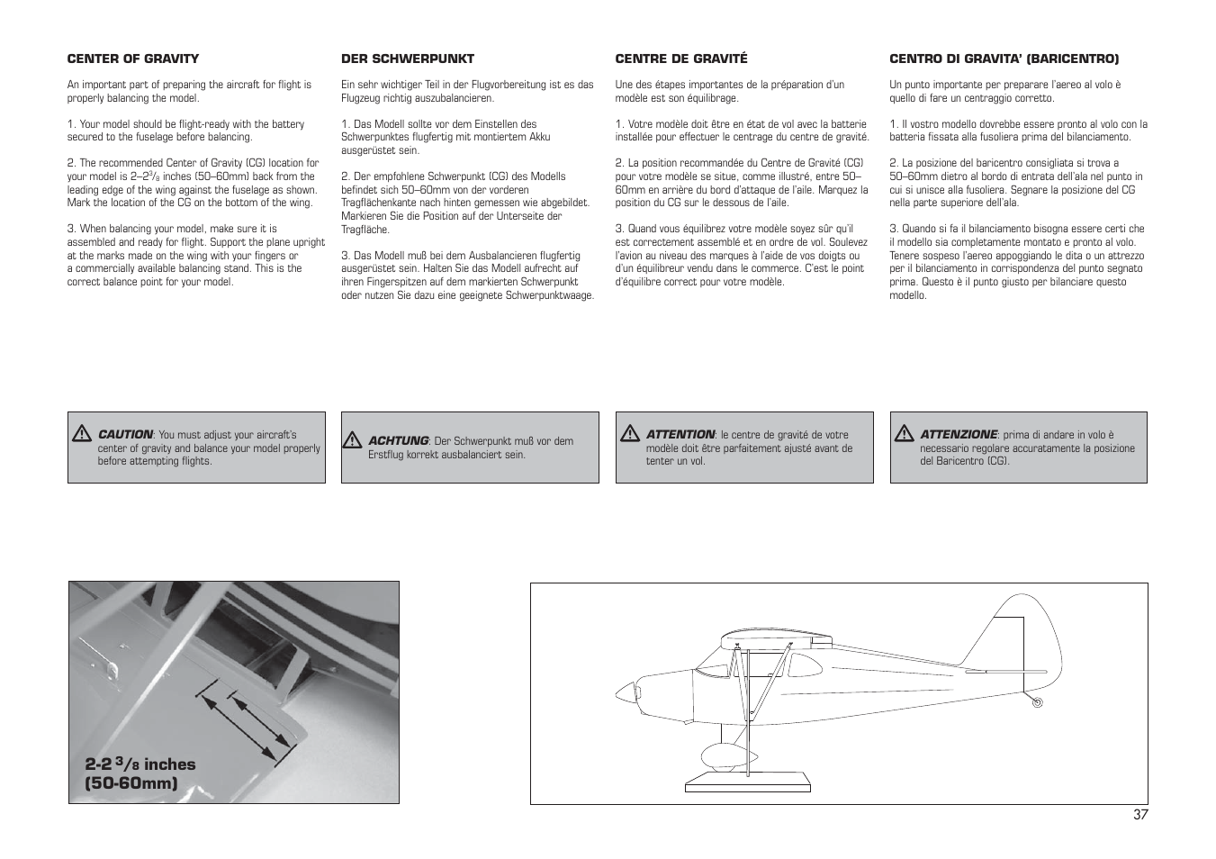 E-flite PA-20 Pacer 10e ARF User Manual | Page 37 / 48