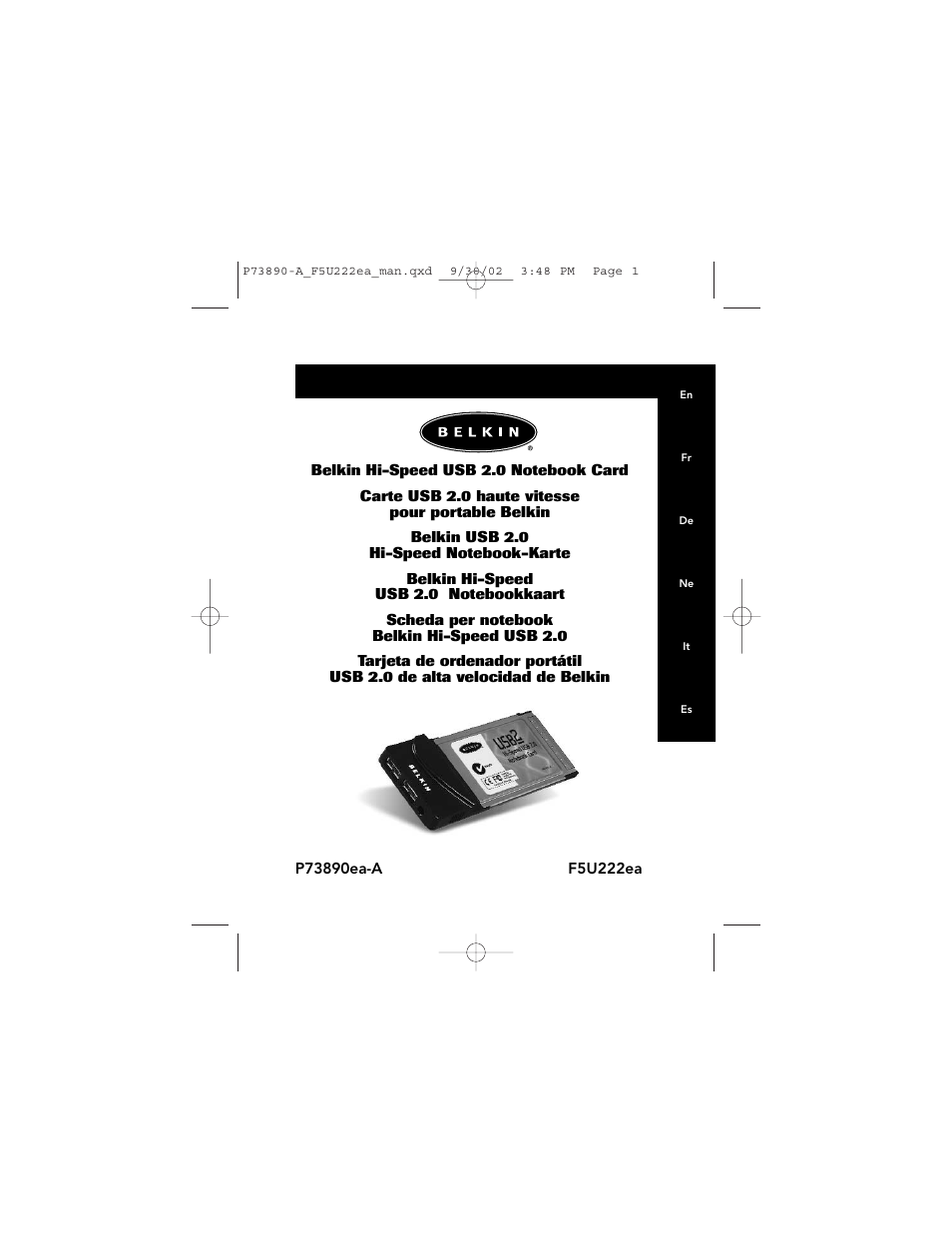 Belkin P73890EA-A User Manual | 111 pages