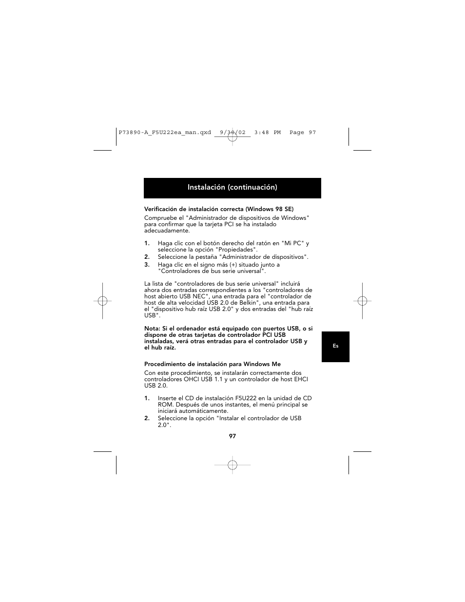 Belkin P73890EA-A User Manual | Page 101 / 111