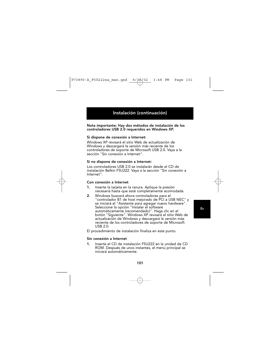 Belkin P73890EA-A User Manual | Page 105 / 111