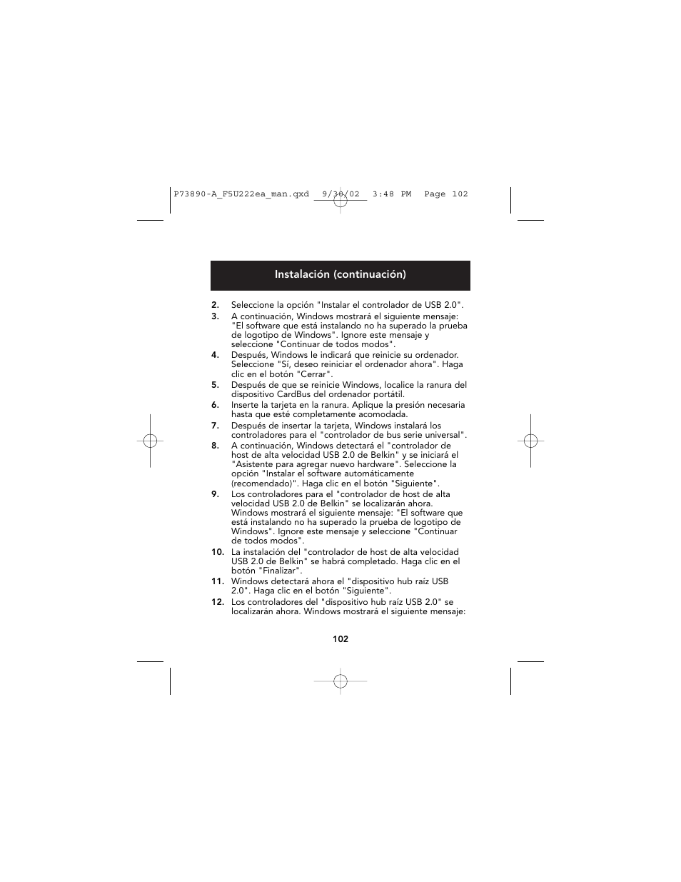 Belkin P73890EA-A User Manual | Page 106 / 111