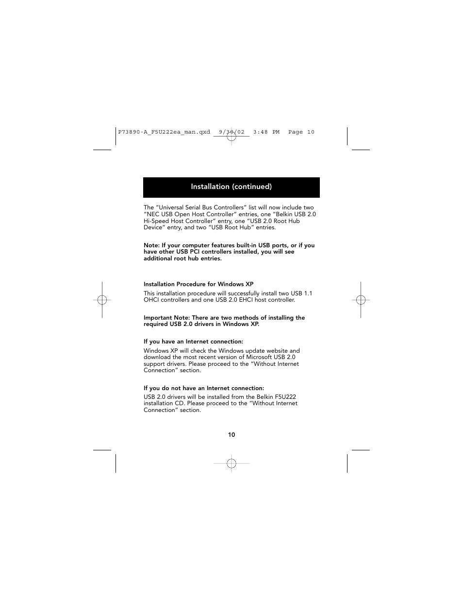 Belkin P73890EA-A User Manual | Page 14 / 111