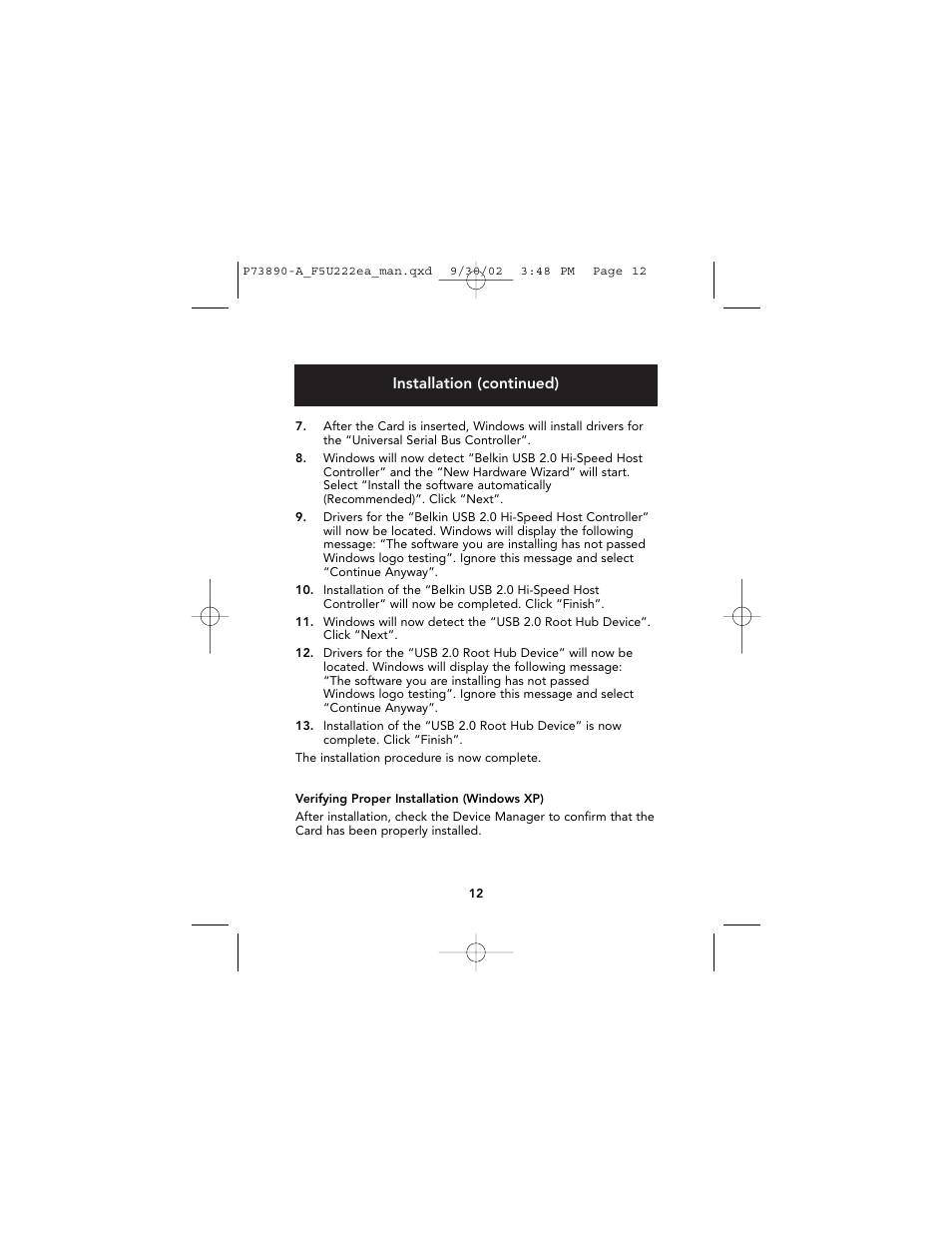 Belkin P73890EA-A User Manual | Page 16 / 111