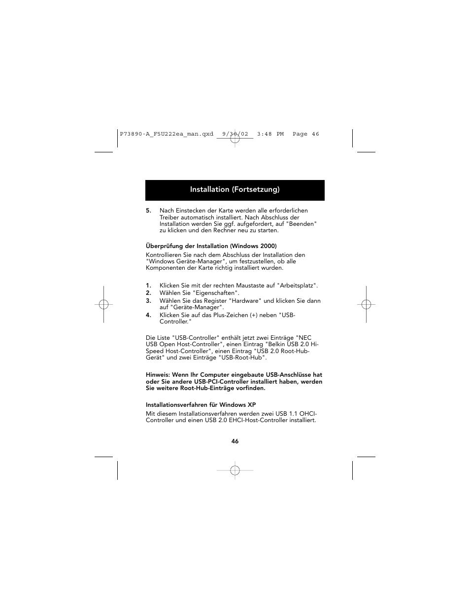 Belkin P73890EA-A User Manual | Page 50 / 111