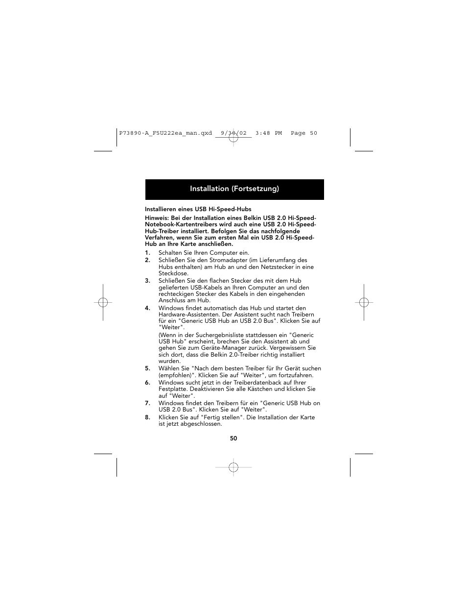 Belkin P73890EA-A User Manual | Page 54 / 111