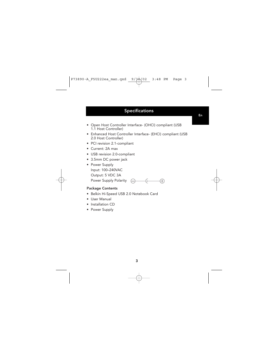 Belkin P73890EA-A User Manual | Page 7 / 111