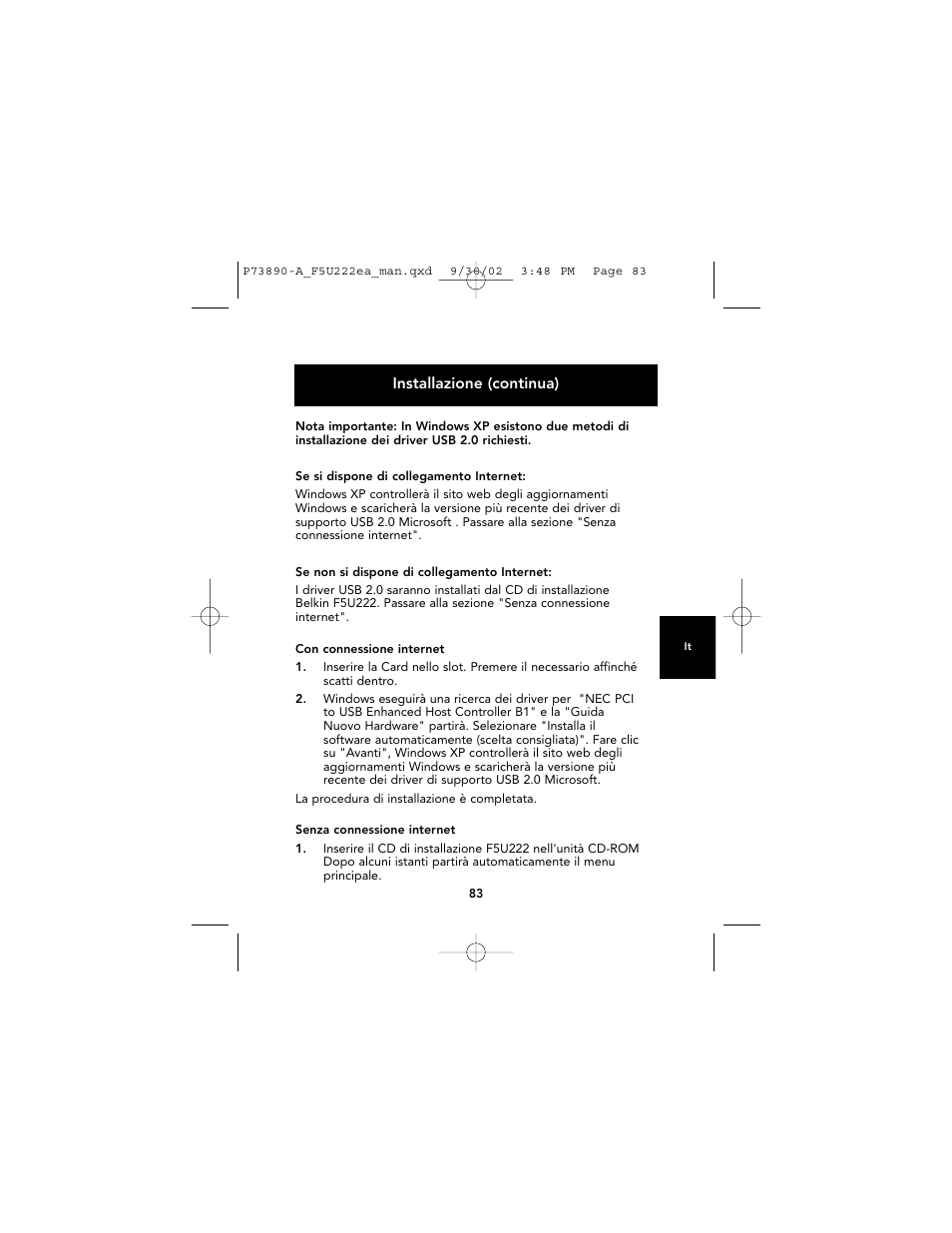 Belkin P73890EA-A User Manual | Page 87 / 111