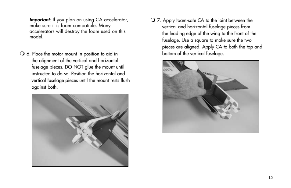 E-flite Extra 260 3D Profile User Manual | Page 15 / 44