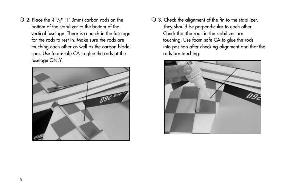 E-flite Extra 260 3D Profile User Manual | Page 18 / 44