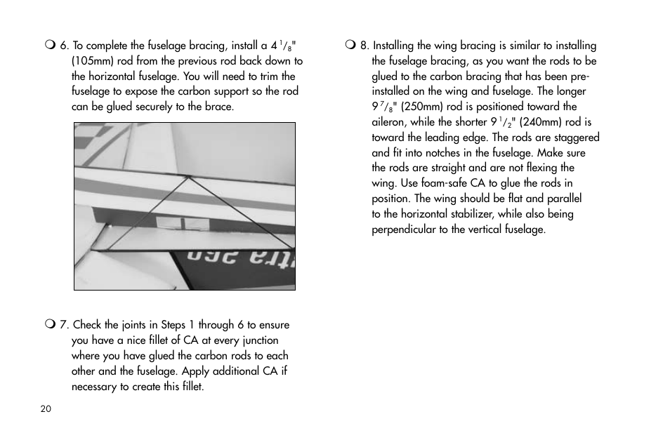 E-flite Extra 260 3D Profile User Manual | Page 20 / 44