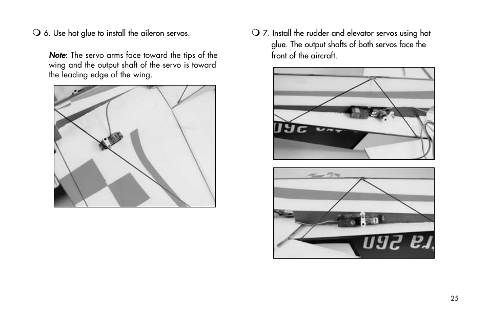 E-flite Extra 260 3D Profile User Manual | Page 25 / 44