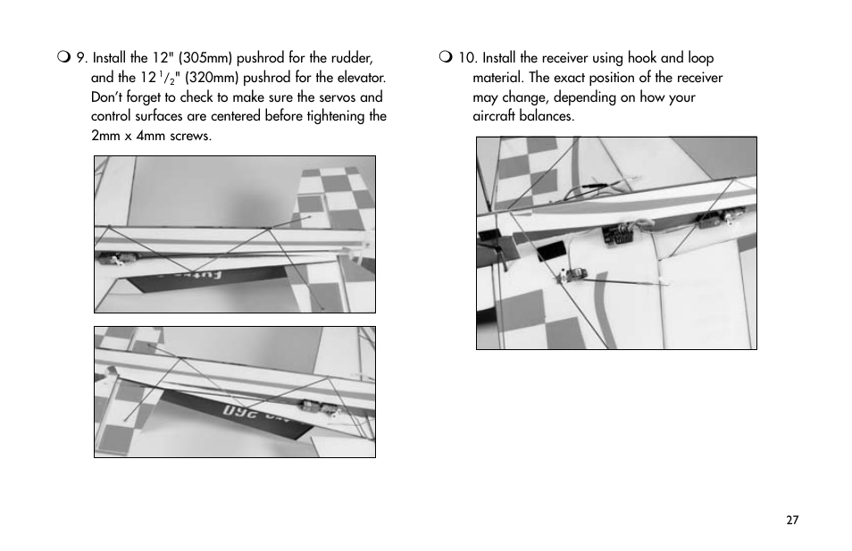 E-flite Extra 260 3D Profile User Manual | Page 27 / 44
