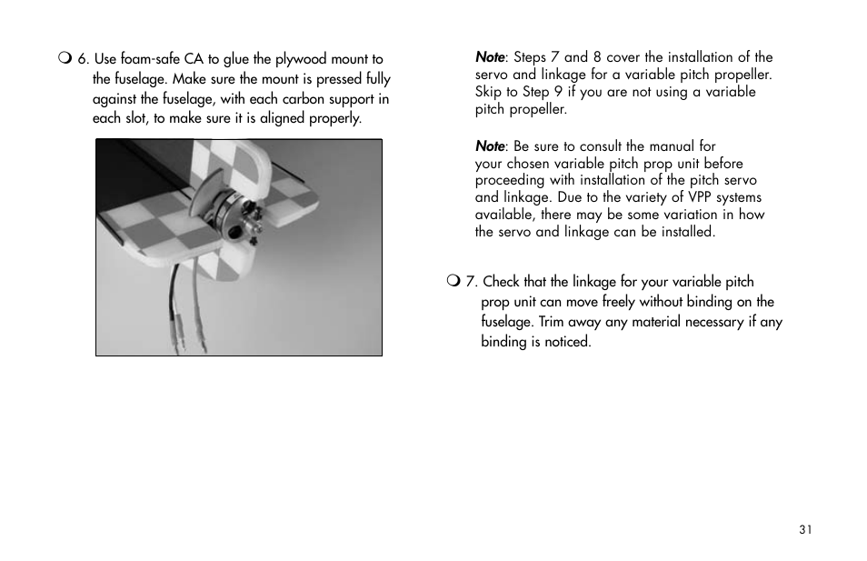 E-flite Extra 260 3D Profile User Manual | Page 31 / 44