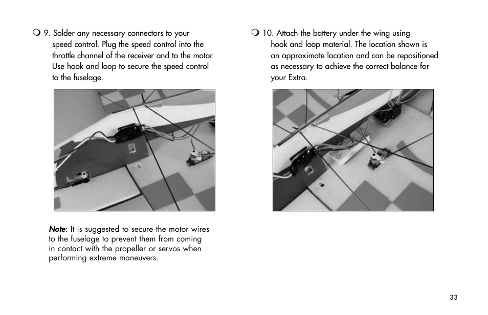 E-flite Extra 260 3D Profile User Manual | Page 33 / 44