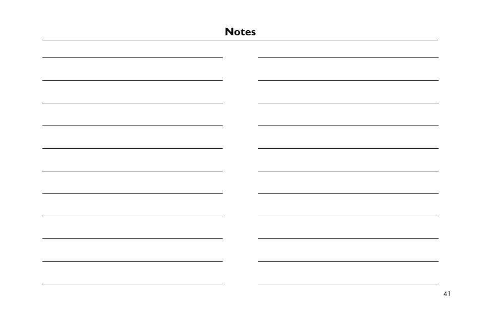 Notes | E-flite Extra 260 3D Profile User Manual | Page 41 / 44