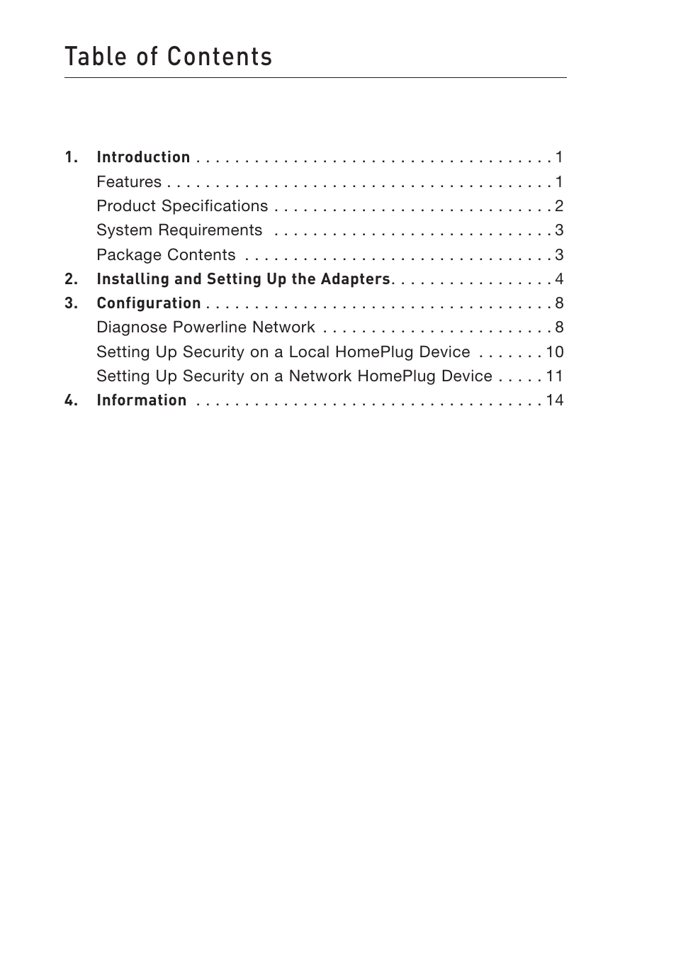 Belkin F5D4071 User Manual | Page 2 / 22