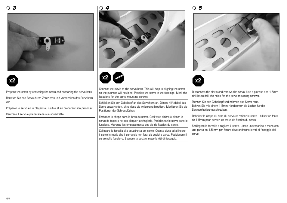 E-flite Mystique 2.9m ARF User Manual | Page 22 / 58