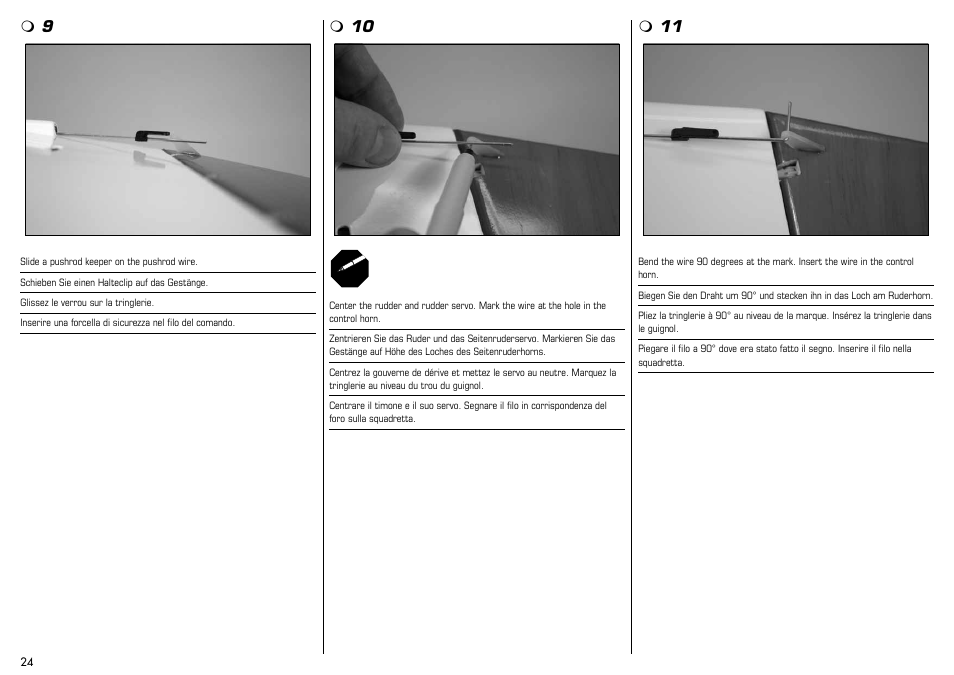 E-flite Mystique 2.9m ARF User Manual | Page 24 / 58