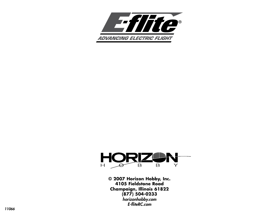 E-flite Piper Pawnee 15e ARF User Manual | Page 48 / 48