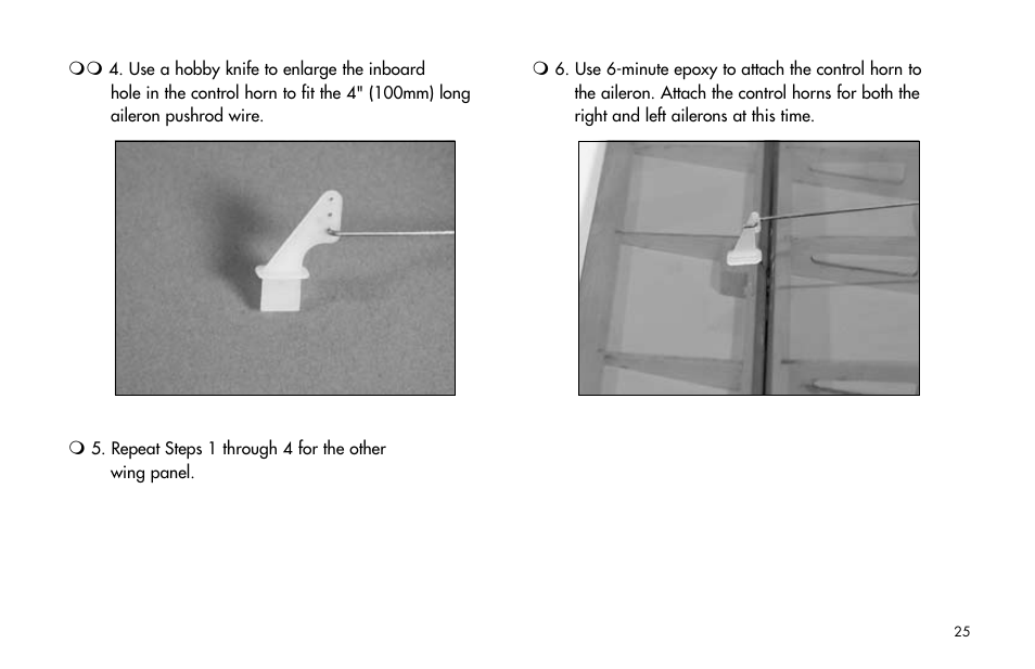 E-flite Mini Funtana X ARF User Manual | Page 25 / 52