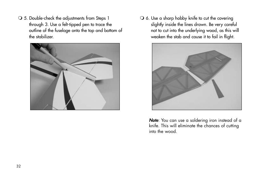 E-flite Mini Funtana X ARF User Manual | Page 32 / 52