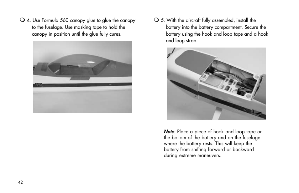 E-flite Mini Funtana X ARF User Manual | Page 42 / 52
