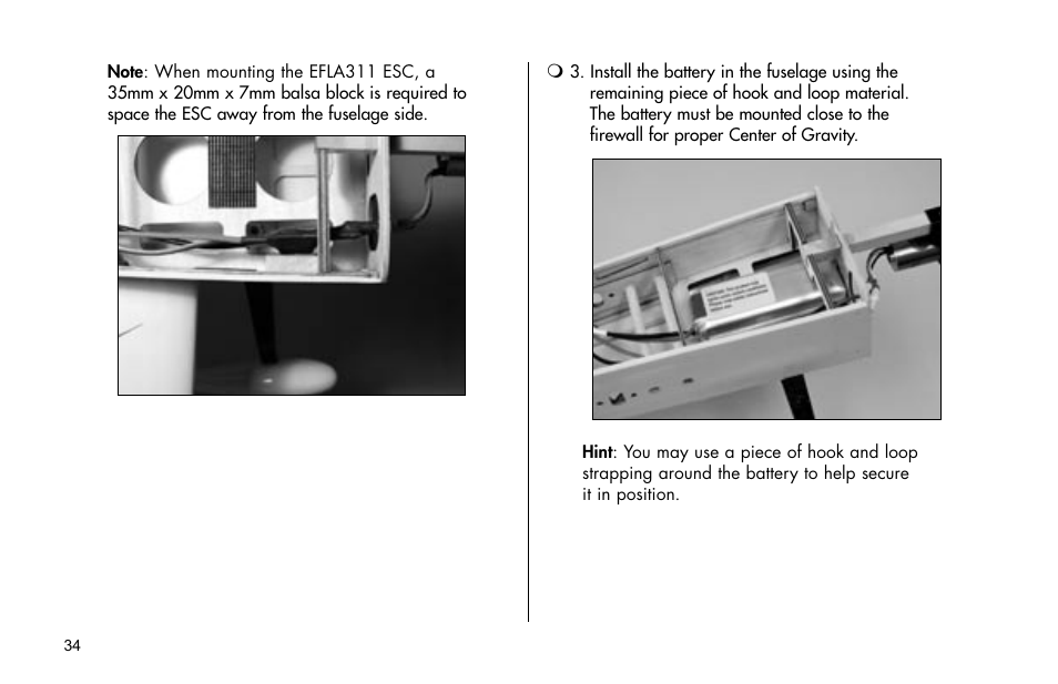 E-flite Mini Funtana 3D EP ARF User Manual | Page 34 / 44