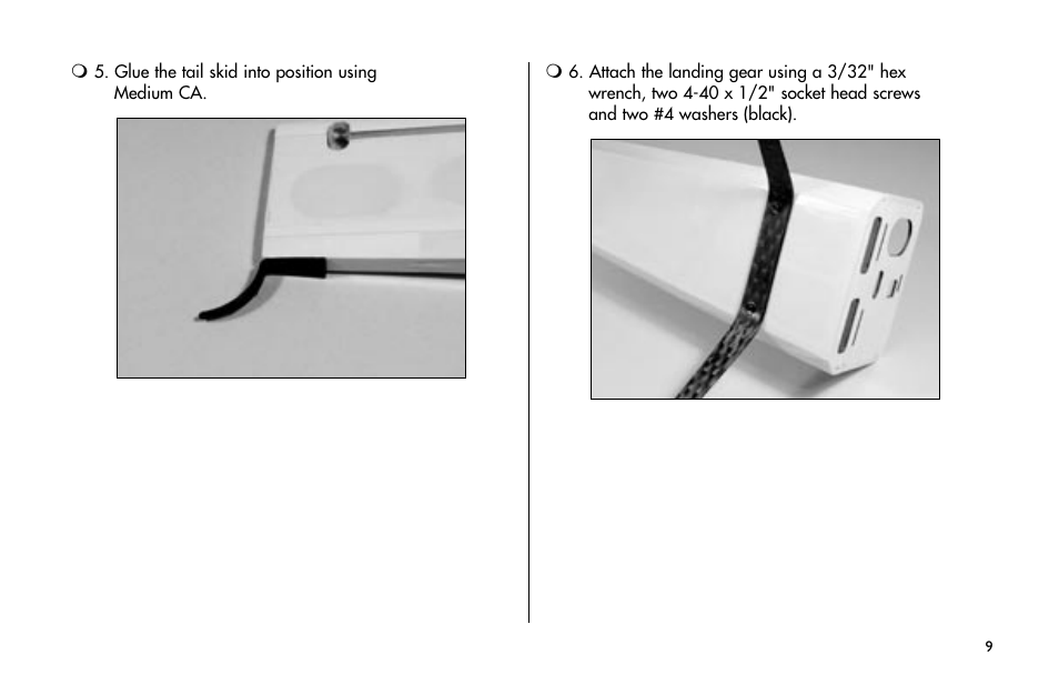 E-flite Mini Funtana 3D EP ARF User Manual | Page 9 / 44