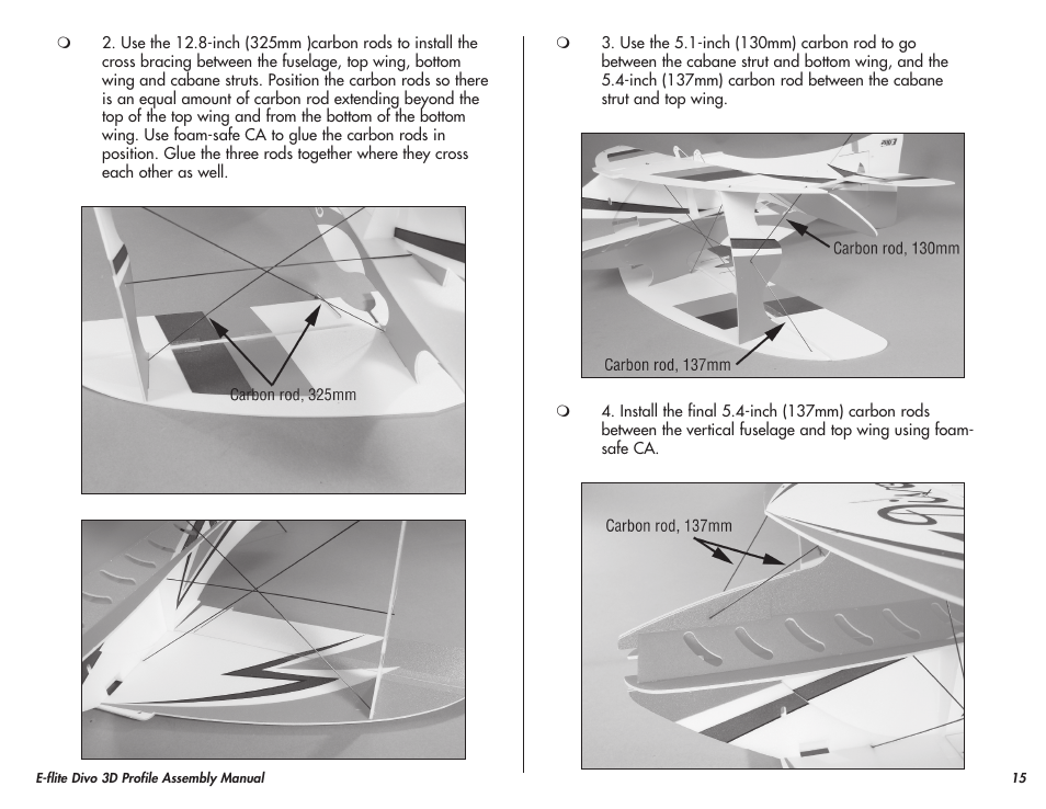 E-flite Divo 3D User Manual | Page 15 / 36
