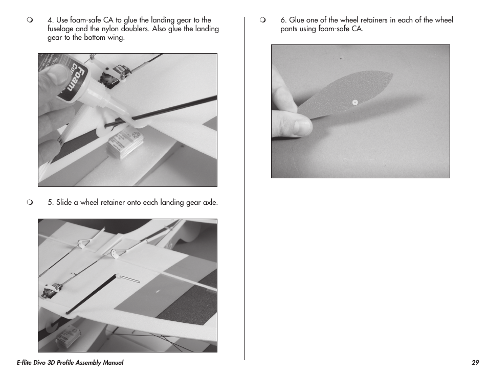 E-flite Divo 3D User Manual | Page 29 / 36