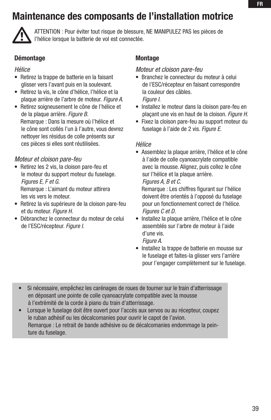 E-flite UMX Beast BNF User Manual | Page 39 / 60