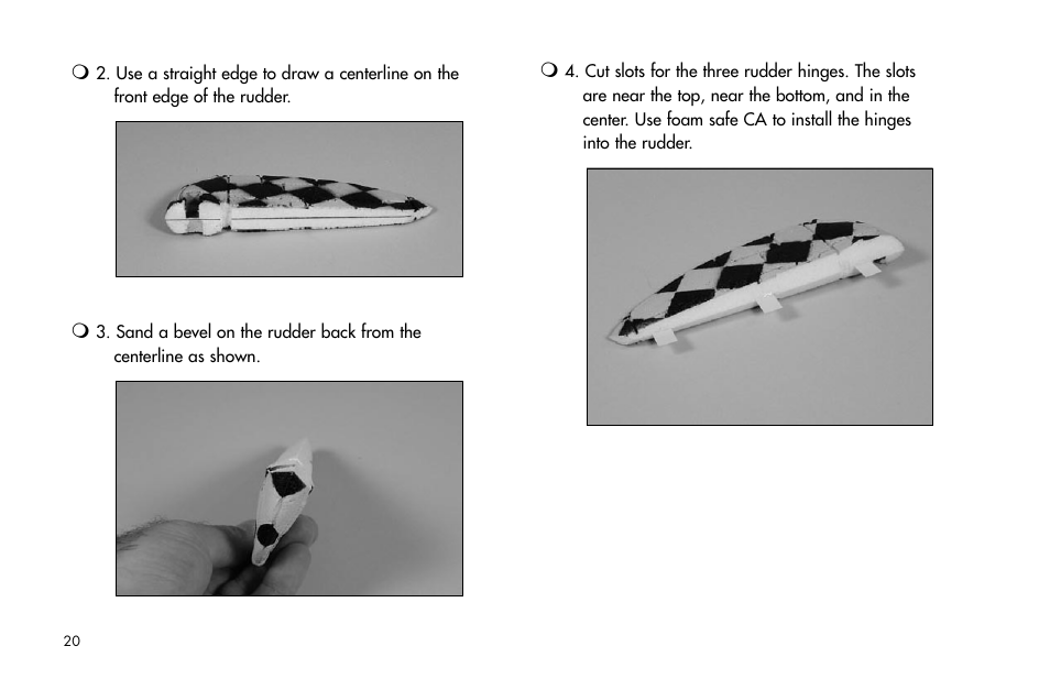 E-flite P-47D Thunderbolt 400 ARF User Manual | Page 20 / 48