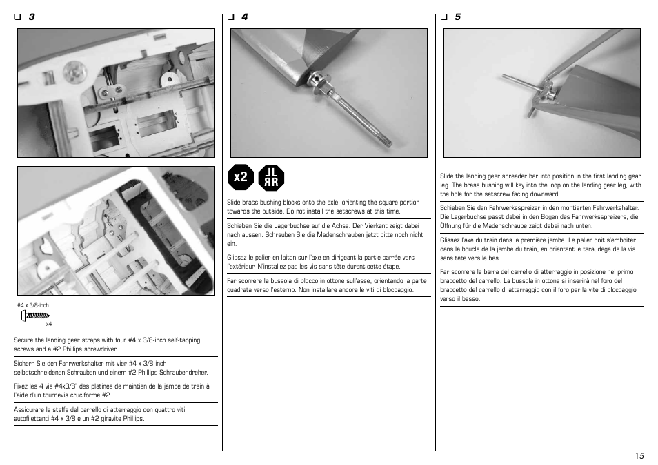 Lr l r | E-flite Albatros D.Va 25e ARF User Manual | Page 15 / 72