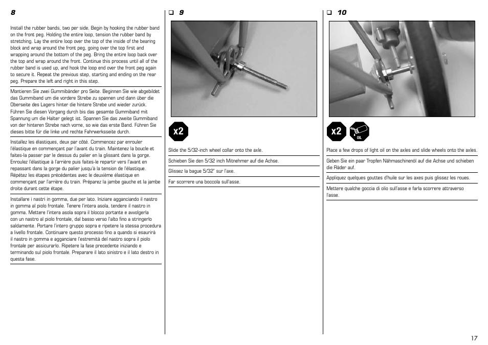 E-flite Albatros D.Va 25e ARF User Manual | Page 17 / 72