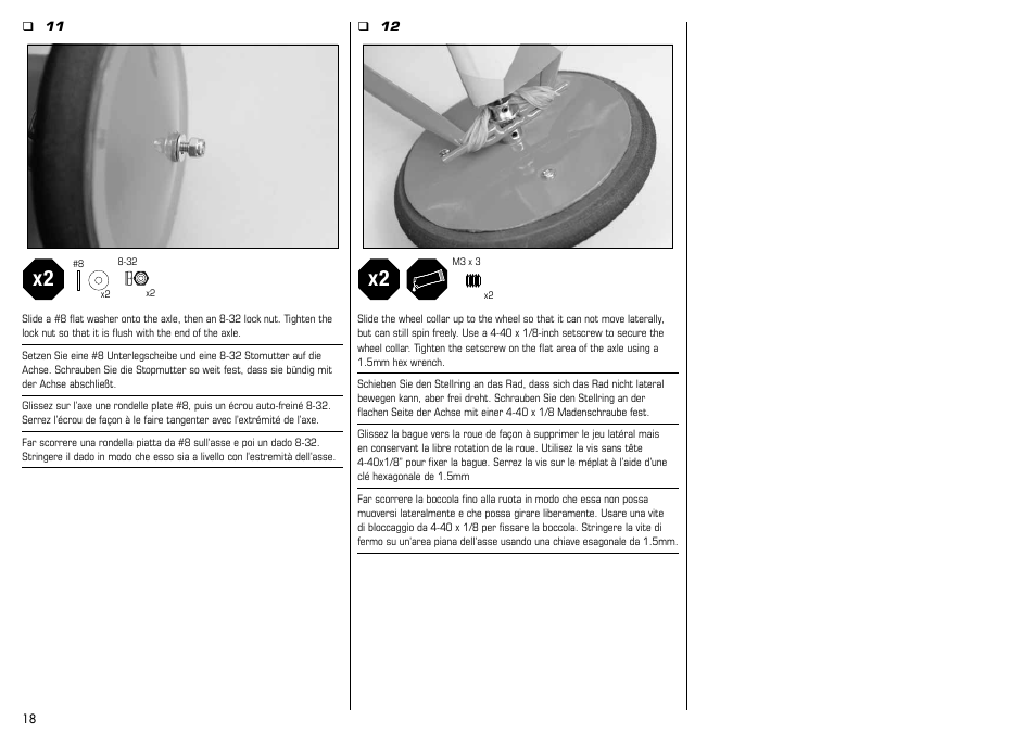 E-flite Albatros D.Va 25e ARF User Manual | Page 18 / 72