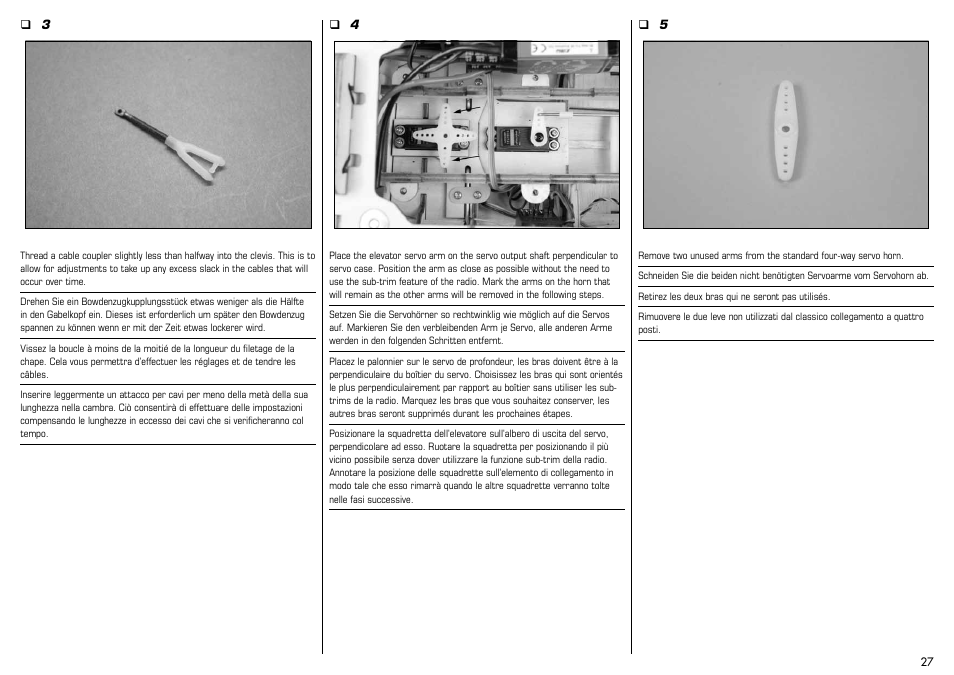 E-flite Albatros D.Va 25e ARF User Manual | Page 27 / 72