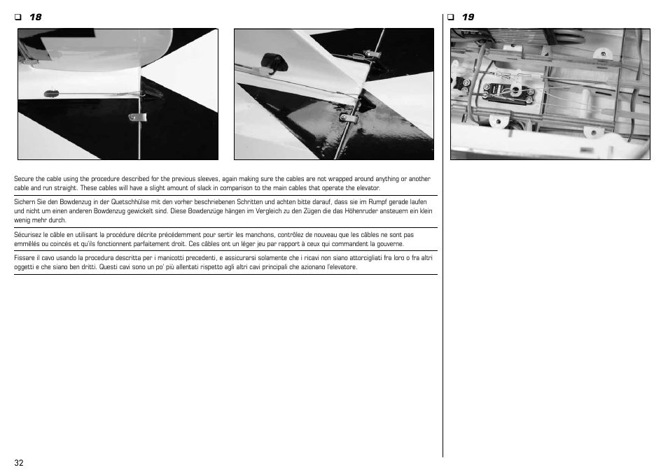 E-flite Albatros D.Va 25e ARF User Manual | Page 32 / 72