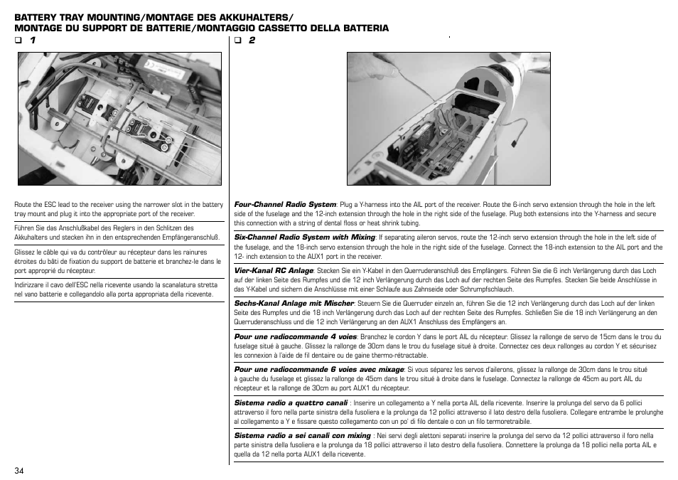 E-flite Albatros D.Va 25e ARF User Manual | Page 34 / 72